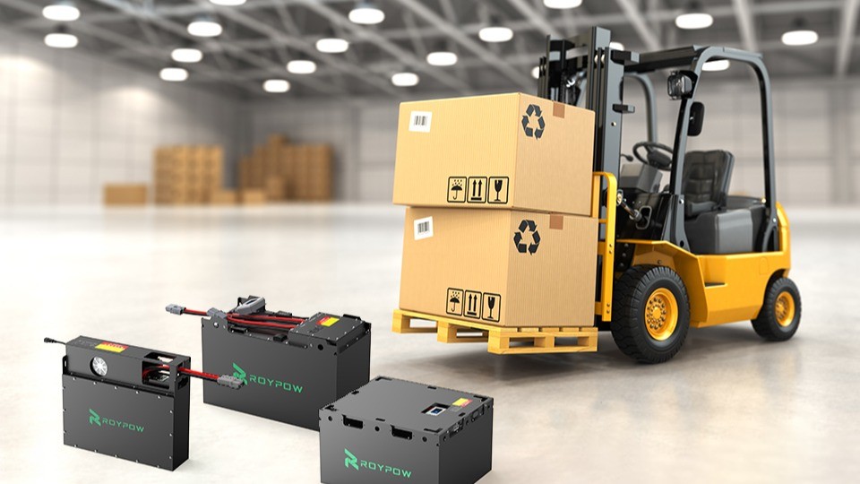 Smarter Choice for Warehouses Lithium-Powered Forklift Batteries That Deliver