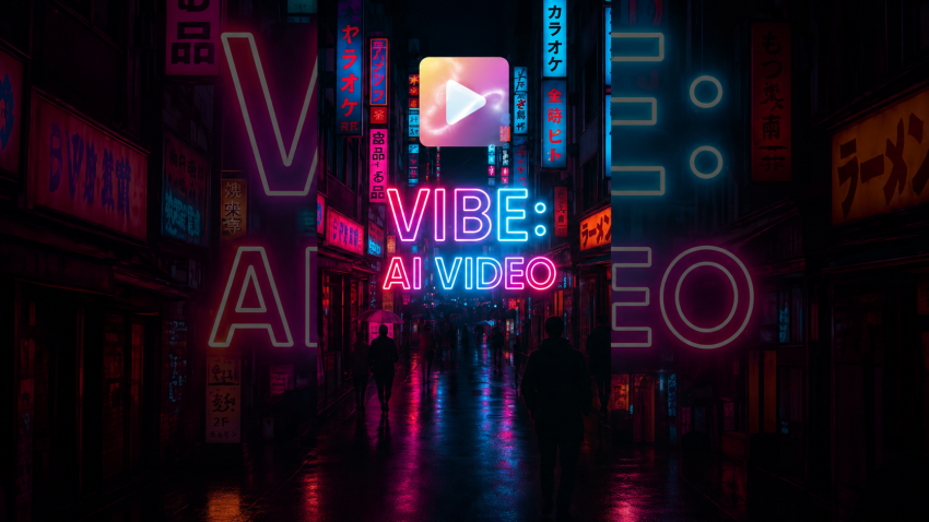 Generate High-Quality Content with VIBE AI Video Generator App Faster